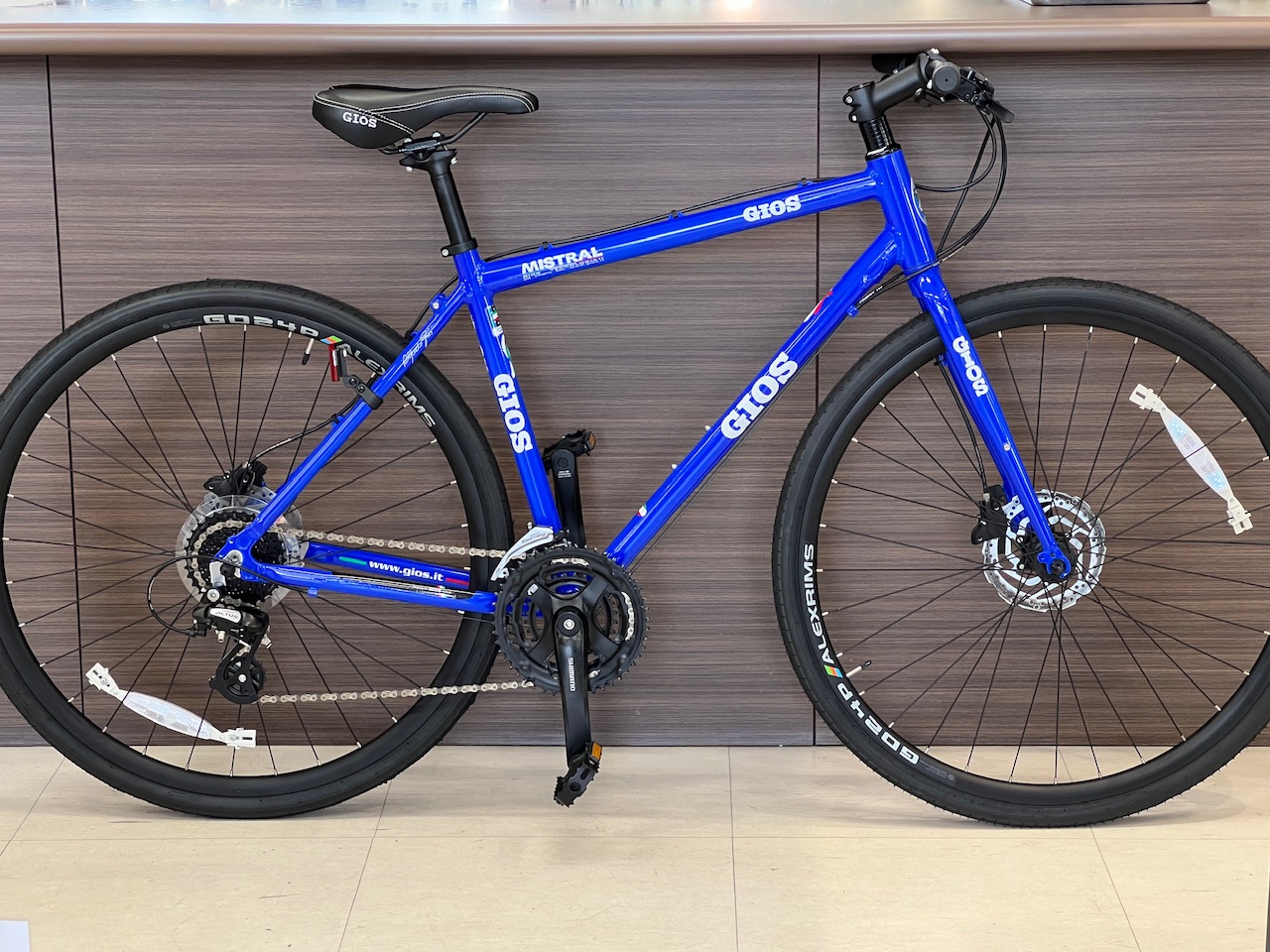 2024 GIOS MISTRAL Disc HYD GB 480 試乗車 | リーフ | 愛知県安城市にある西三河地区最大級のスポーツサイクルショップ